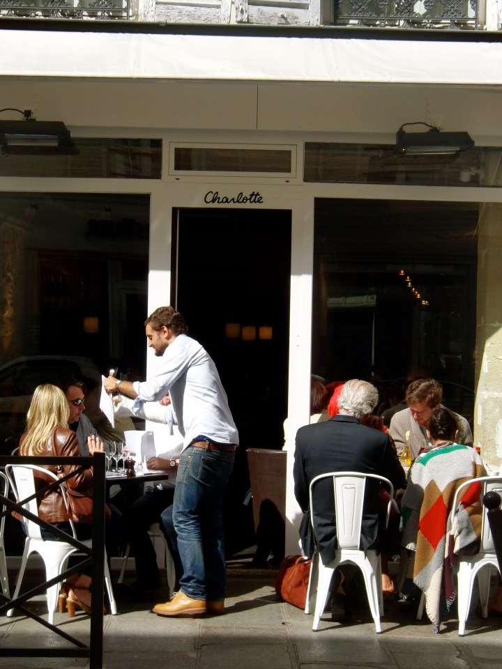 Charlotte, a cafe on Rue du Cherche Midi