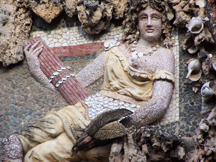 La grotta del Buontalenti in the Boboli gardens.