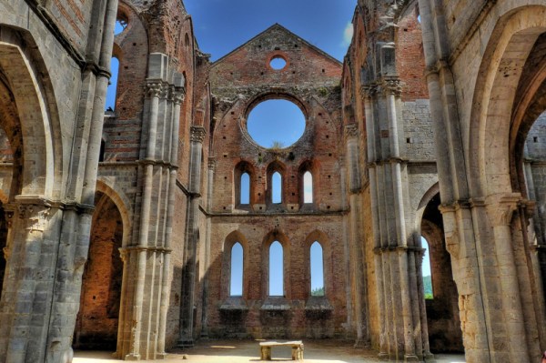 The Abbey of San Galgano trek earth.com