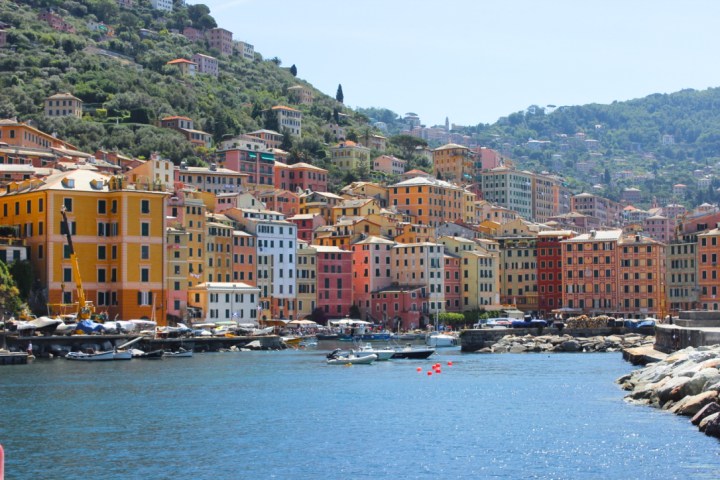 Camogli as seen from the sea