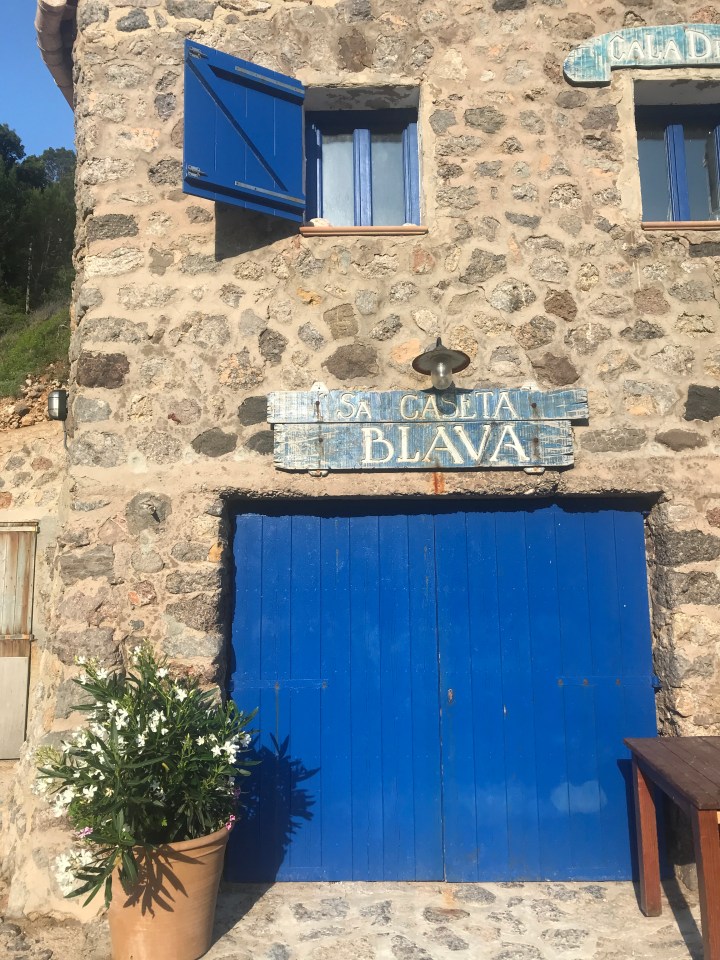 Early morning sun in Cala Deia