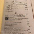 The Menu at Trattoria alle Due&nbsp;Corti
